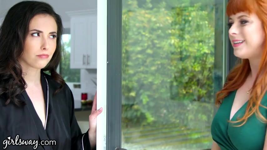 GIRLSWAY Sexy Redhead Penny Pax Tastes The Cheating Girl Next Door