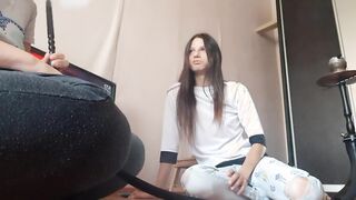 My girlfriend was blown away and she fucked me with a hookah pipe.
