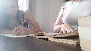 The Russian literature tutor got into my panties instead of class and put me in cancer.