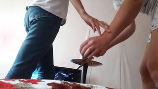 I ordered a hookah at home and a sexy hookah girl arrived with whom we had a good fuck.