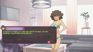 (Pocket Waifu) Leilani and Fae - Painter's Pleasure Special (Story + Clips)