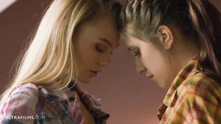 UltraFilms Nancy Ace and Leah Maus in a perfect lesbian lovemaking. Very arousing girls!