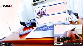 Mya & Flora: Pussy eating & fucking the double-dildo! CAM4