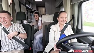 BangVan - Runaway Bride in Weddting Dress Marica Chanelle got Cheated and Seeks Payback!