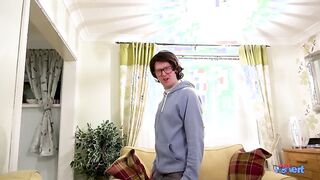 Vicky Powell Rides Nerd Dick