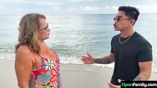 Sexy MILF Lana Lee takes total control, showing her lucky nephew-in-law exactly what an open family is all about