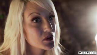 MILFY Blonde MILF Bree Brooks And Cock-Hungry Chloe Temple Race To Make Him Cum Before They Get Caught
