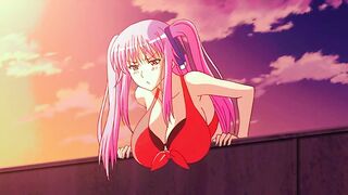 Vampire Girl Loves to do Paizuri to a Big Cock
