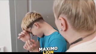 MATURE4K. Mommy Calls Her Slutty Friend to Teach Her Stepson How to Fuck