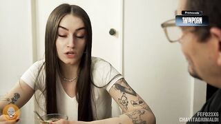 My friend wants COCK in her pussy and MOUTH at the same time.