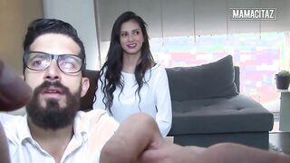 Curvy Colombian Gets Her Natural Tits Grabbed and Fucking Massaged Raw