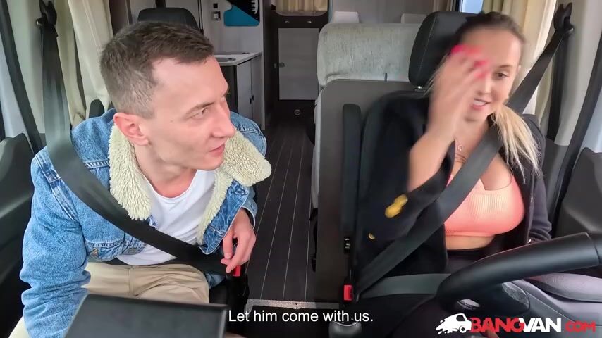 BangVan - A stressed, recently fired office worker has a mental breakdown in the parking lot, and Jennifer Mendez comes to his rescue.