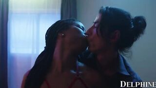 Delphine Films- Sexy Maid Kira Noir Knows How To Please Her Customers