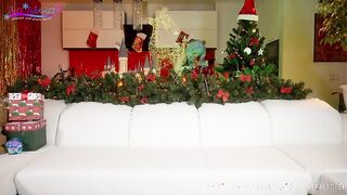 Merry Christmas with creampie for sweet Ganyu Sia Siberia