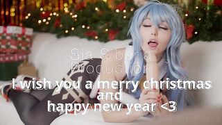 Merry Christmas with creampie for sweet Ganyu Sia Siberia