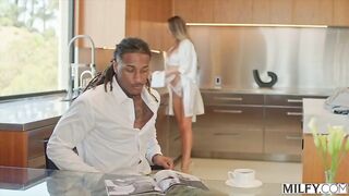 MILFY Cock Thirsty MILF Silvia Saige Takes Special Care Of Her Neighbor's Son BBC