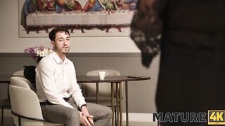 MATURE4K. Coffee and Cunt