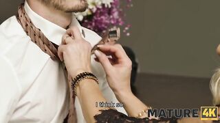 MATURE4K. Coffee and Cunt