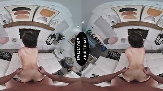 Intimate VR Experience: Scarlett Alexis Enjoys a Playful Encounter with Kyle Mason