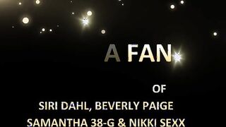 Siri Dahl and Samantha Host an Epic Big-Breast Orgy!