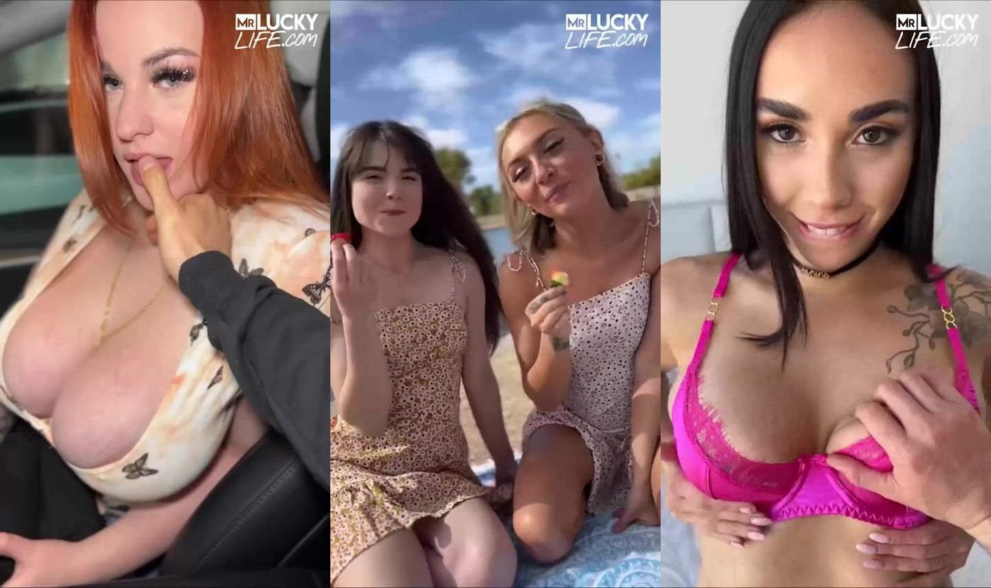 Join Abigaiil Morris, Megan Marx, and Gaby Ortega in This Exciting Mr. Lucky LIFE Compilation!