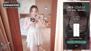 Curious Cutie Meets Mysterious Stranger on Dating Site - An Intimate Encounter You Can't Miss!