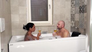 New Year's Surprise: Margot's Wild Night with Rocco and Eric!