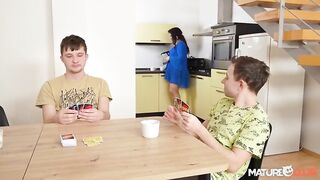 Stepmom Marianna Joins the Poker Game with a Tempting Twist!