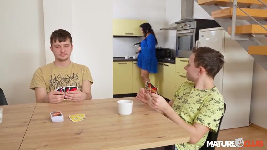 Stepmom Marianna Joins the Poker Game with a Tempting Twist!