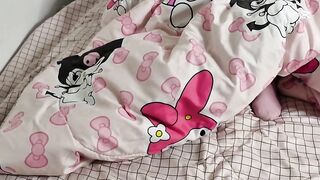 Caught in the Act: Stepsister's Secret Under the Covers!