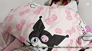 Caught in the Act: Stepsister's Secret Under the Covers!
