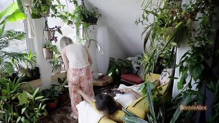 Intimate Daytime Moments: Passionate Couch Connection Between a Loving Couple
