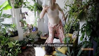 Intimate Daytime Moments: Passionate Couch Connection Between a Loving Couple