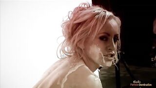 Blonde Beauty Poses Like a Model and Craves an Intense Encounter!