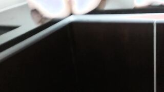 Unexpected Gymnastics on the Kitchen Table: A Steamy POV Adventure!