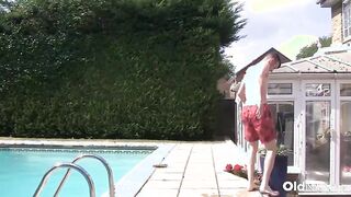 Curvy Blonde Granny Enjoys Intense Interracial Adventure with BBC - Must See!