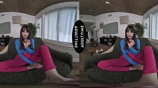 Experience the Thrill of POV VR with Lexi Luna's Stunning Curves in Action!