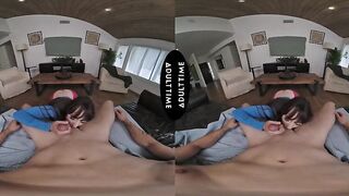 Experience the Thrill of POV VR with Lexi Luna's Stunning Curves in Action!