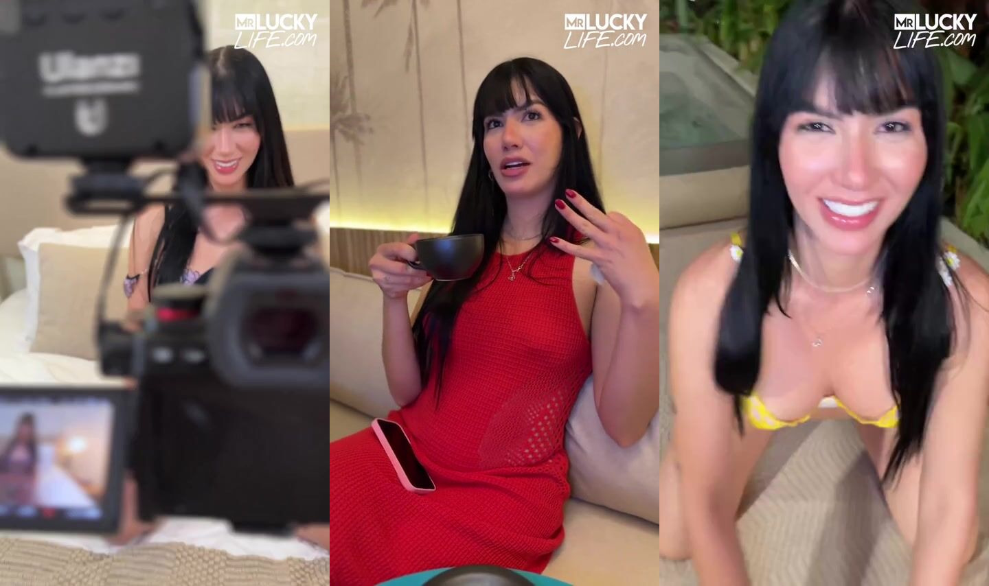 Rooftop Flirtation with Stunning Yenifer Chacon: A Playful Encounter!