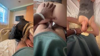 Unexpected Encounter: Nurse Walks In During Hospital Romance!