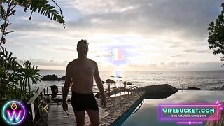 Sunset Adventures: Amateur Couple's Intimate Encounter in Nature