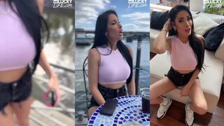 Charming Afternoon Adventure in Prague with Stunning Brunette Clea Gaultier - A POV Experience!