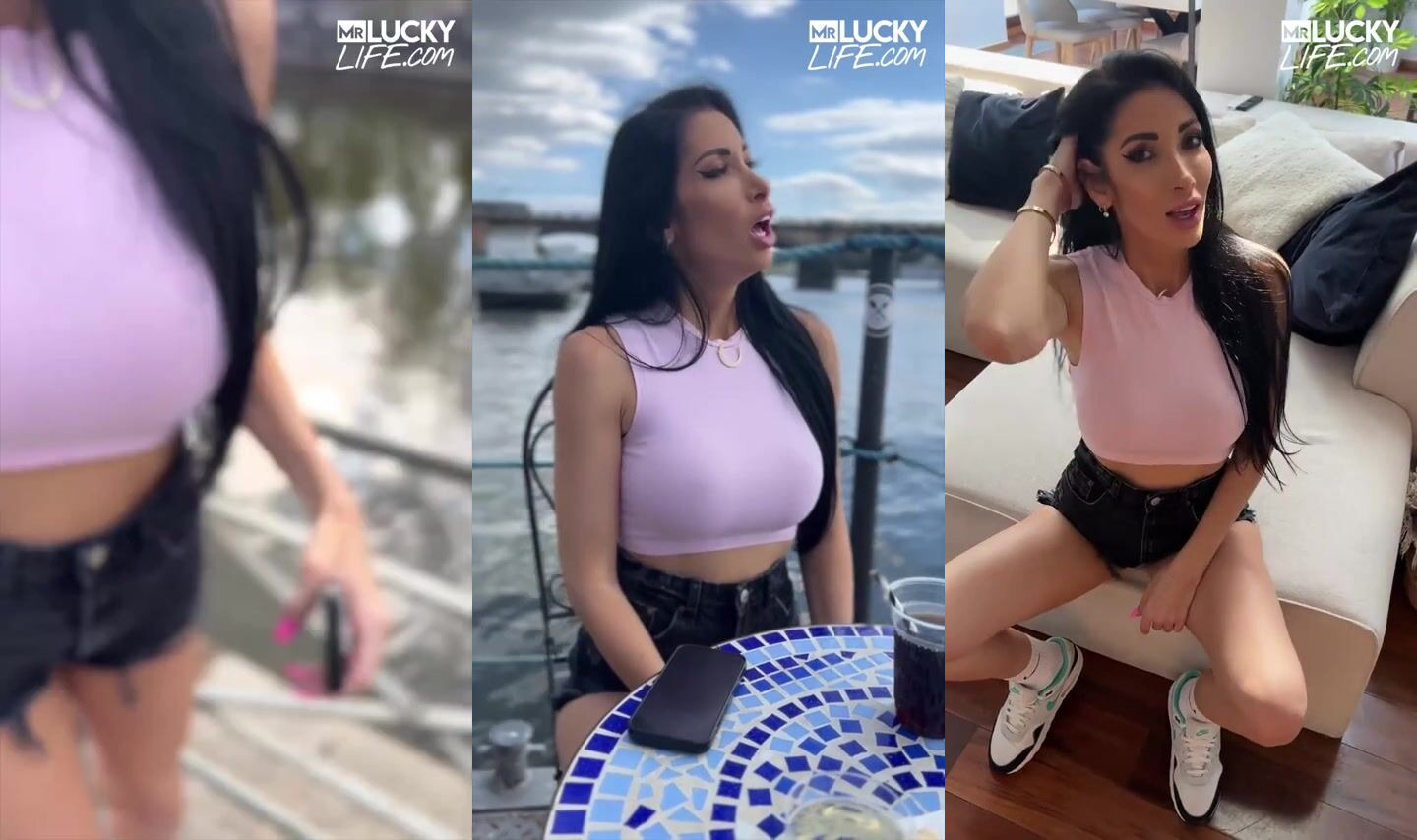 Charming Afternoon Adventure in Prague with Stunning Brunette Clea Gaultier - A POV Experience!