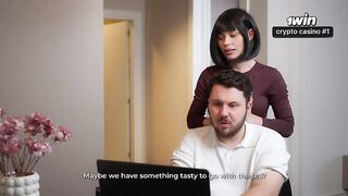 Secretary MariMoore's Wild Encounter with Her Boss While His Wife is Nearby!