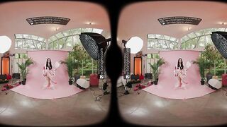 Experience the Thrill: Busty Brunette Violet Myers Takes Center Stage in the Girl of the Month Series | VR Adventure