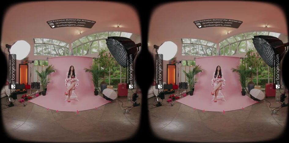 Experience the Thrill: Busty Brunette Violet Myers Takes Center Stage in the Girl of the Month Series | VR Adventure