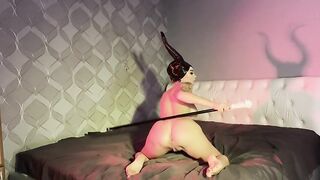 Monika Fox's Wild Fantasy: Epic Cosplay Adventure with Toys and Surprising Moments!
