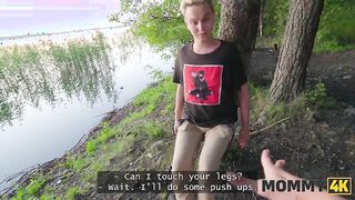Unexpected Encounters: A Fit MILF's Playful Afternoon with a Striking Stranger