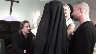 Naughty Nuns in an Unforgettable Group Encounter!