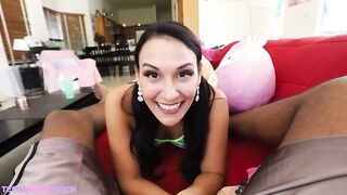 Roommate's Wild Adventure: Seeking the Ultimate Experience with a Charismatic Partner - Young Beauty's POV Fun!